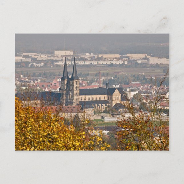 Carte Postale Skyline de Bamberg, Allemagne (Devant)