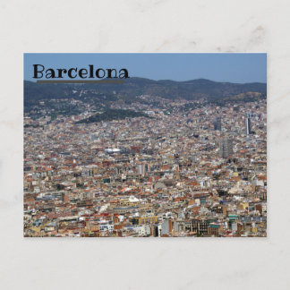 Carte Postale Skyline de Barcelone