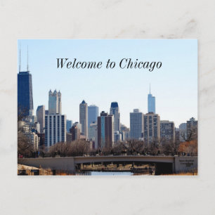 Carte Postale Skyline de Chicago City
