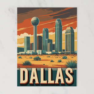 Carte Postale Skyline de Dallas