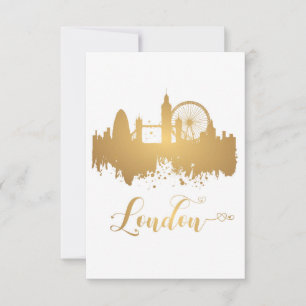 Carte postale Skyline de Londres