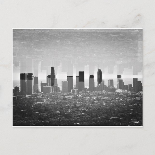 Carte postale Skyline de Los Angeles City (Devant)