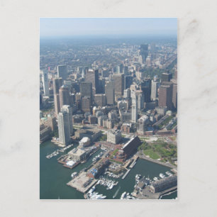 Carte Postale Skyline de masse de Boston