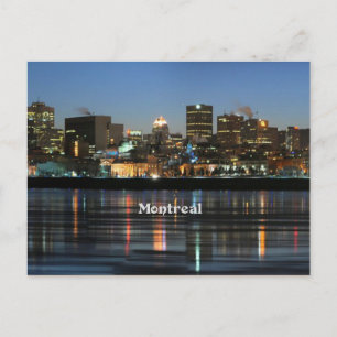Carte Postale Skyline de Montréal