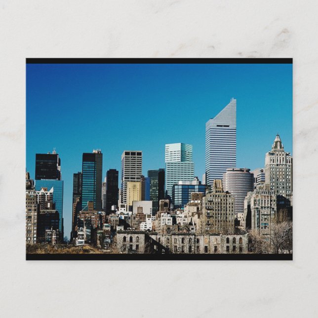 Carte Postale Skyline de New York (Devant)