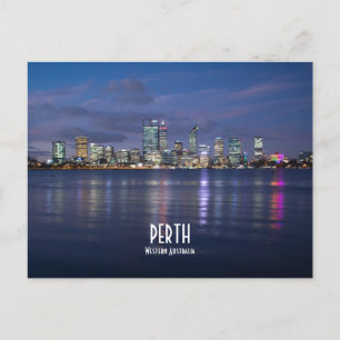 Carte Postale Skyline de Perth City
