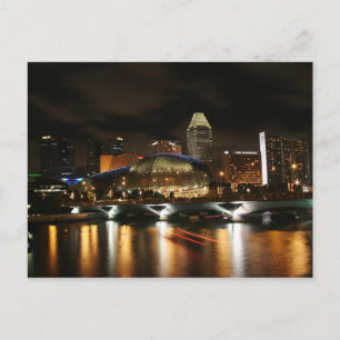 Carte Postale Skyline de Singapour