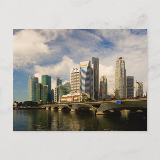 Carte Postale Skyline de Singapour (Devant)