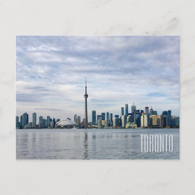 Carte postale Skyline de Toronto (Devant)