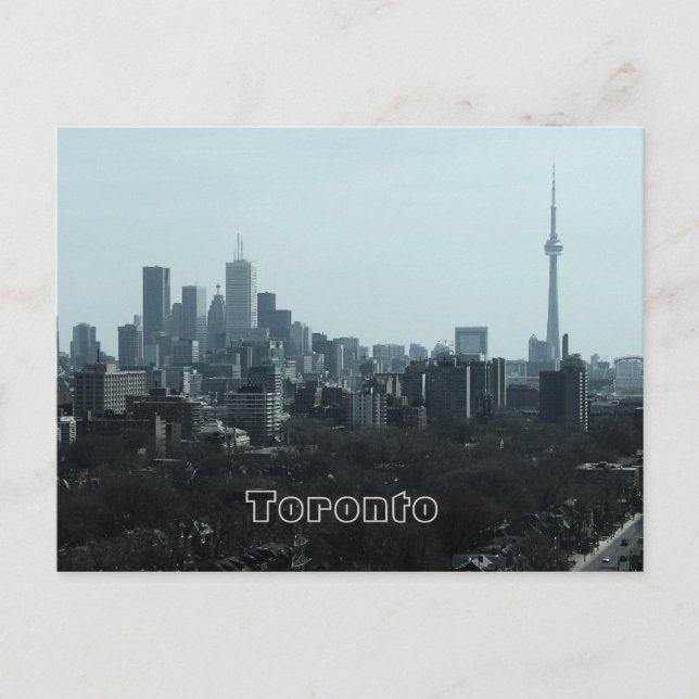 Carte postale Skyline de Toronto (Devant)