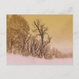 Carte Postale Skyline d'hiver