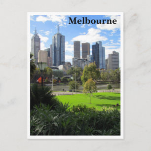 Carte Postale skyline du parc de melbourne