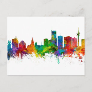 Carte Postale Skyline Essen Allemagne