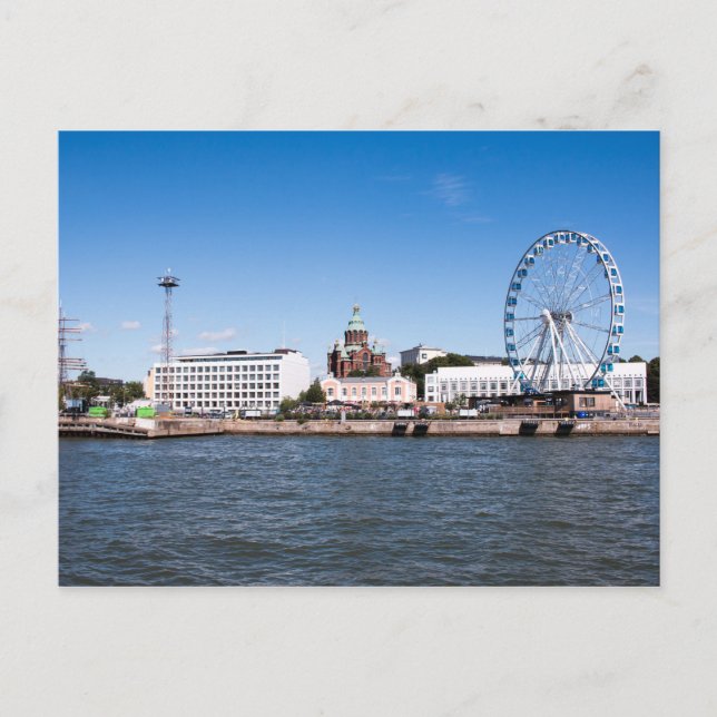 Carte Postale Skyline Helsinki (Devant)