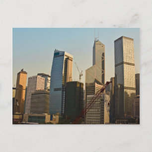 Carte Postale Skyline Hong Kong