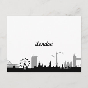 Carte Postale Skyline Londres