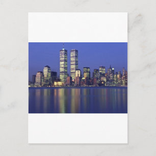 Carte Postale Skyline New York avec World Trade Center