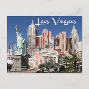 Carte Postale Skyline of Las Vegas, Nevada Casino Postcard