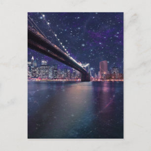 Carte Postale Skyline Spacey Manhattan
