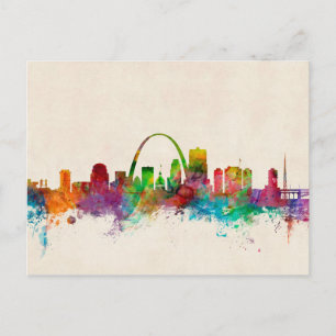 Carte Postale Skyline St Louis Missouri