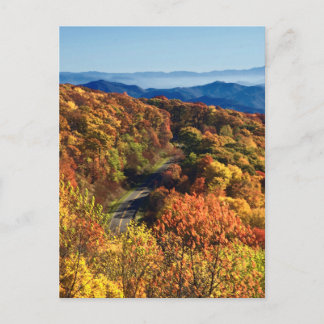 Carte Postale skyway de cherohala