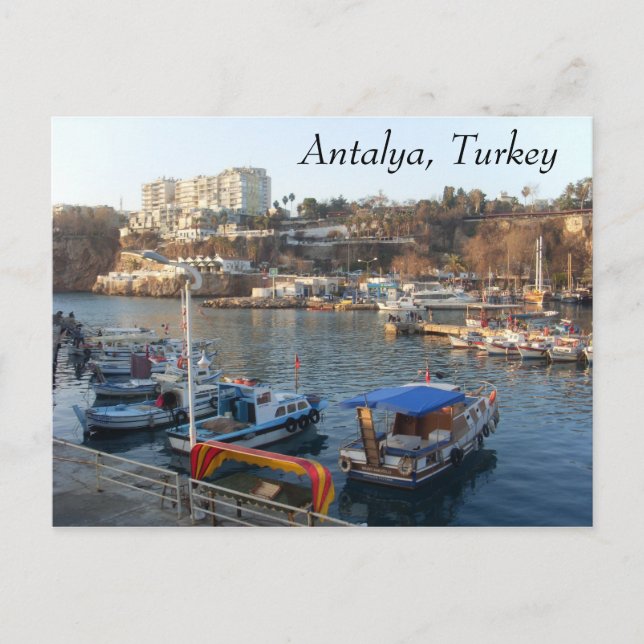 Carte Postale SL384934, Antalya, Turquie (Devant)