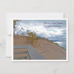 Carte Postale Sleeping Bear Dunes National Lakeshore, Empire, Mi