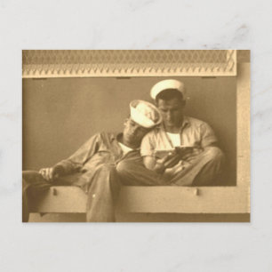 Carte Postale Sleepy Sailor