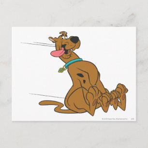 Carte Postale Slide Scooby-Doo Avec Sortie De Langue