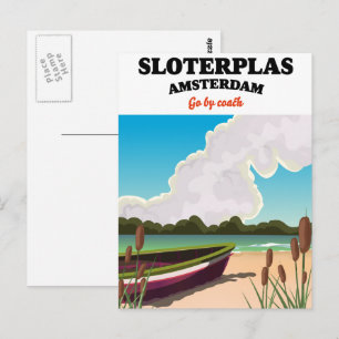 Carte Postale Sloterplas Amsterdam