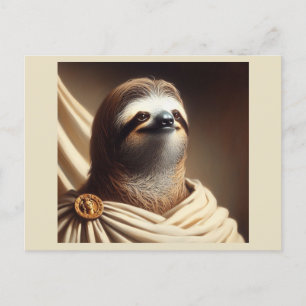 Carte Postale Sloth dans la Rome antique