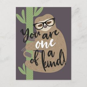Carte Postale Sloth Life - Vous êtes un type