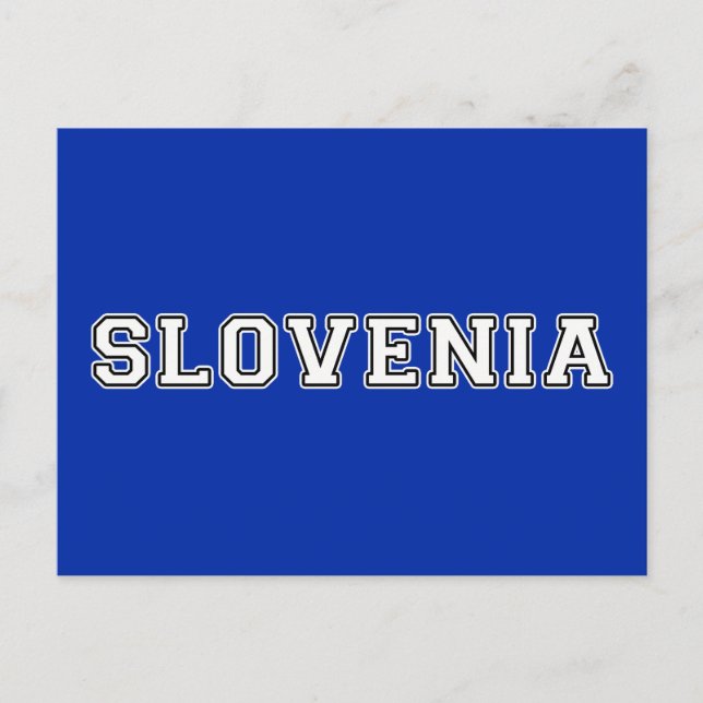 Carte Postale Slovénie (Devant)
