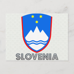 Carte Postale Slovénie Armoiries