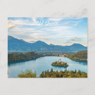 Carte postale slovénie bled