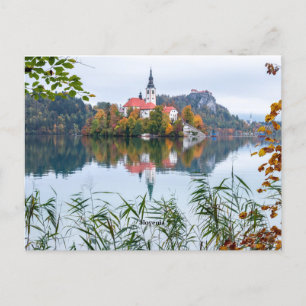 Carte Postale Slovénie, photo de paysage,