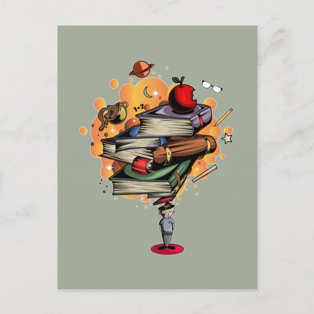 Carte Postale Smart de livre (Devant)