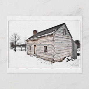 Carte Postale Smith Log Home, Palmyra, New York