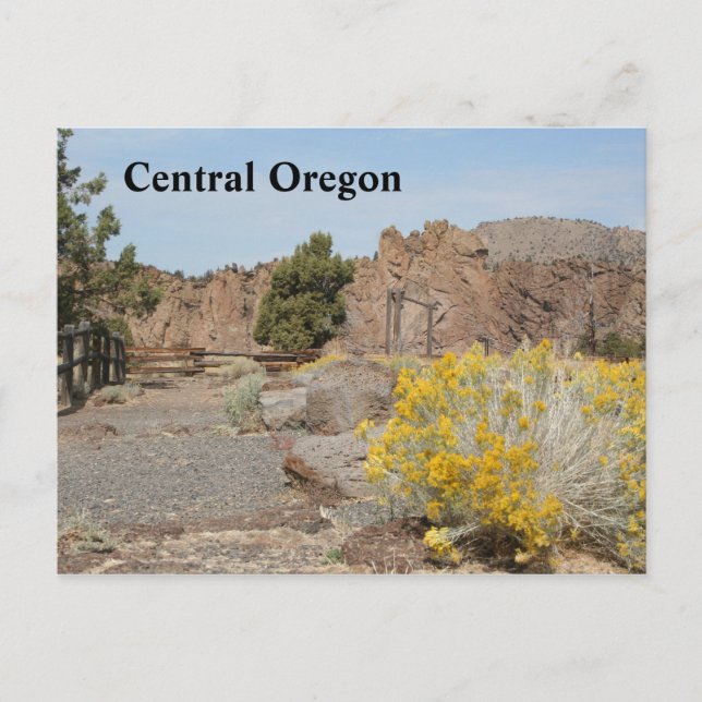 Carte Postale Smith Rock Fall (Devant)