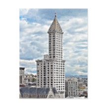 Carte postale Smith Tower