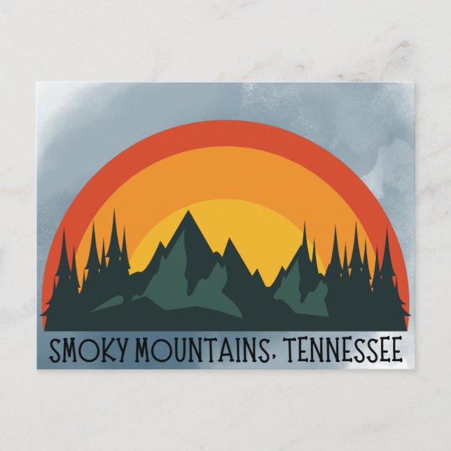 Carte postale Smoky Mountains Tennessee (Devant)