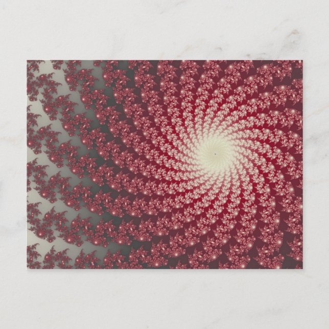 Carte postale Smooth Red Whirlpool2 (Devant)