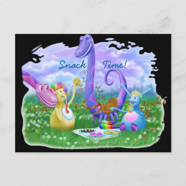 Carte Postale Snack Time ! (Devant)