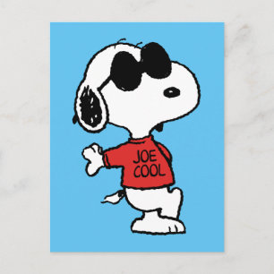 Carte Postale Snoopy "Joe Cool" debout
