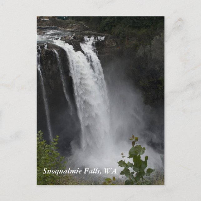 Carte postale : Snoqualmie Falls, WA (Devant)