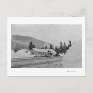 Carte Postale Snoqualmie, WA - Summit Inn Ski Area Photographie