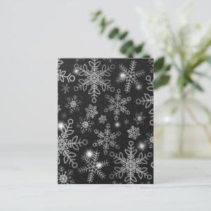 Carte Postale Snow Flakes 8