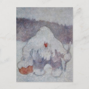 Carte Postale « Snow Troll » par Theodor Kittelsen