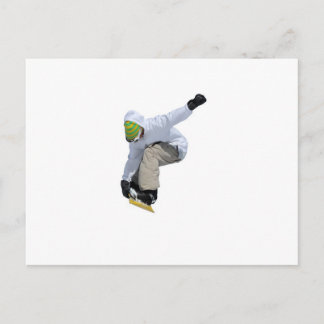 Carte Postale snowboardeur