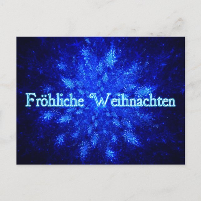 Carte Postale Snowburst (Devant)